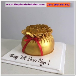 Bánh Sinh Nhật Hũ Vàng - VA62